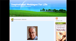 Desktop Screenshot of inspirationmessages.com